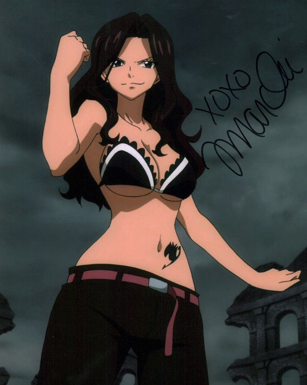 Jamie Marchi Fairy Tail 8x10 Photo Signed JSA Certified GalaxyCon
