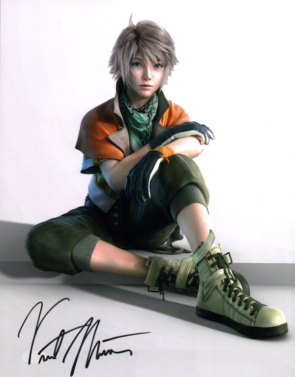 Vincent Martella Final Fantasy XIII 11x14 Signed Photo Poster JSA Certified Autograph