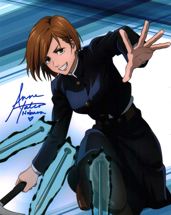 Anne Yatco Jujutsu Kaisen 8x10 Photo JSA Certified Autograph