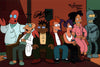 Futurama 8x12 Photo Poster Cast x3 Signed Lamarr, DiMaggio, Tom JSA Certified Autograph