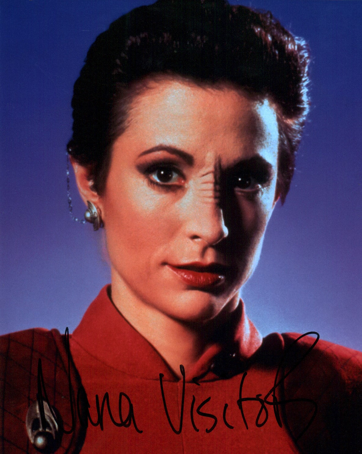 Nana Visitor Star Trek: DS9 8x10 Signed Photo JSA Certified Autograph