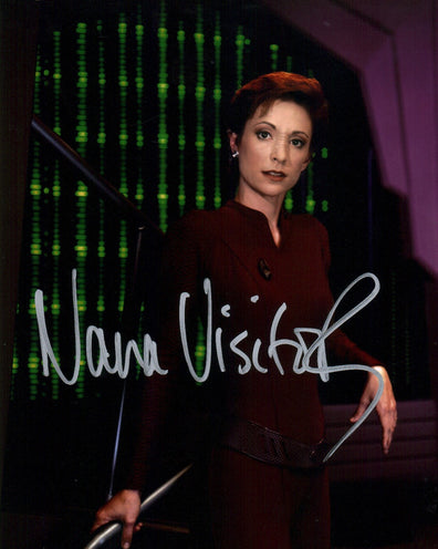 Nana Visitor Star Trek: DS9 8x10 Signed Photo JSA Certified Autograph