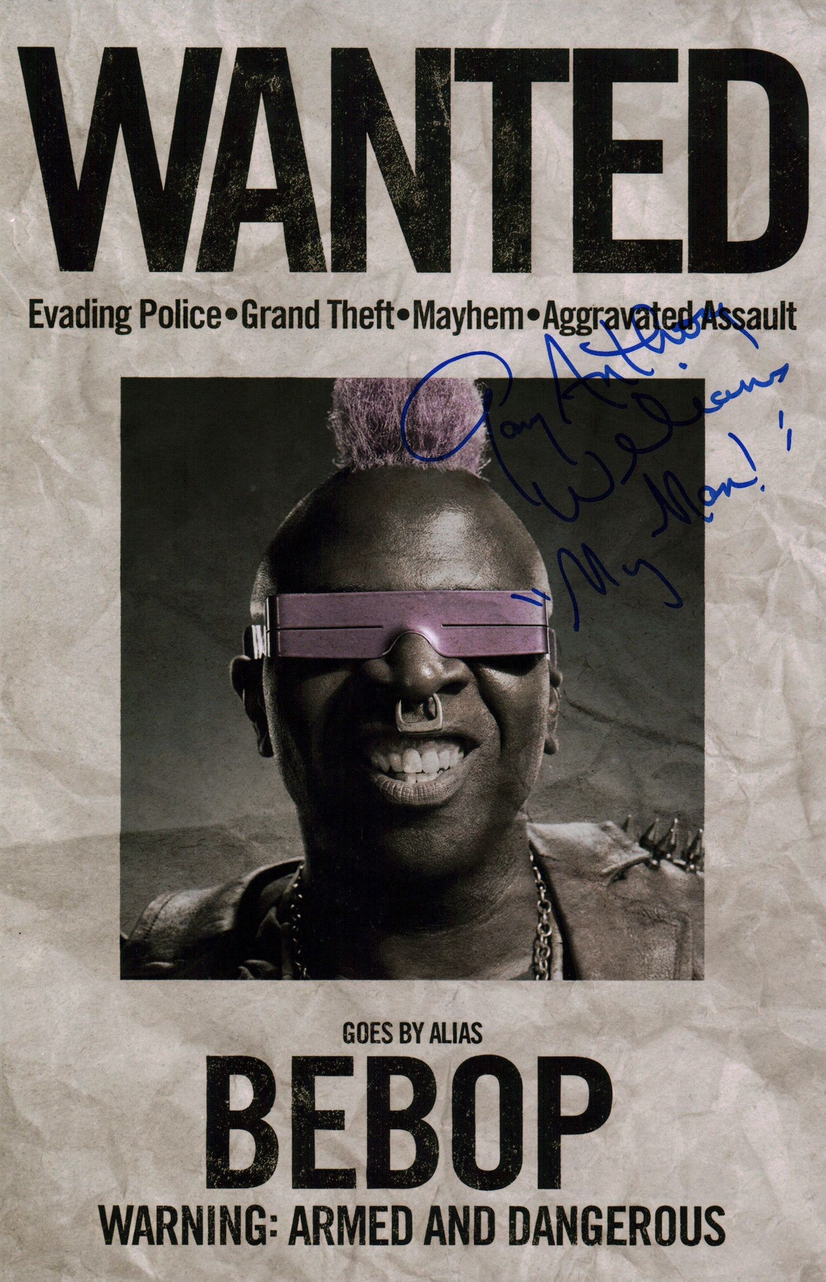 Gary Anthony Williams Teenage Mutant Ninja Turtles 11x17 Signed Photo Poster JSA Certified Autograph