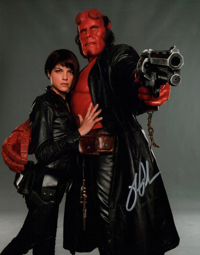 Ron Perlman Hellboy 11x14 Photo Poster JSA Certified Autograph