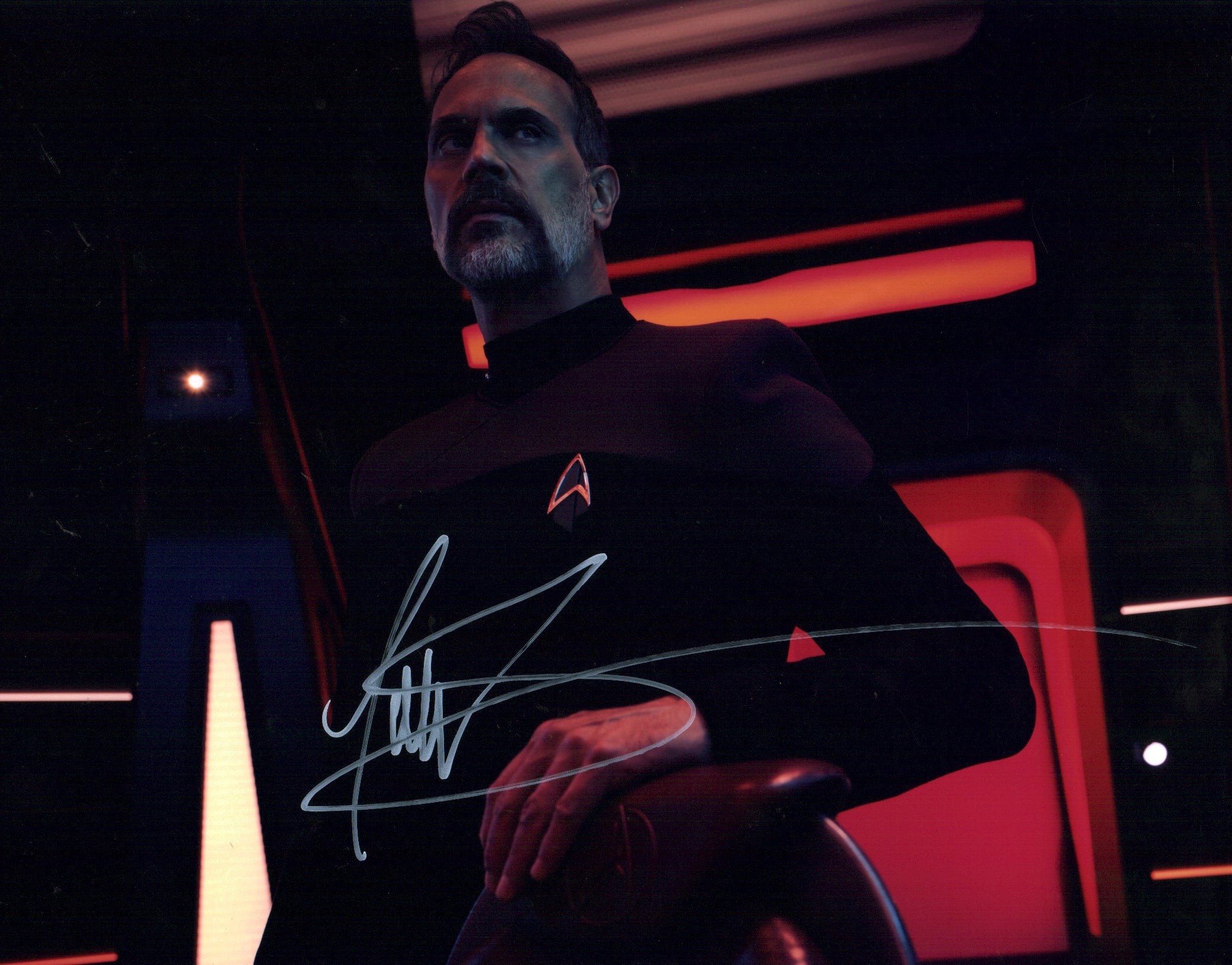 Todd Stashwick Star Trek: Picard 11x14 Signed Mini Poster JSA Certified Autograph GalaxyCon