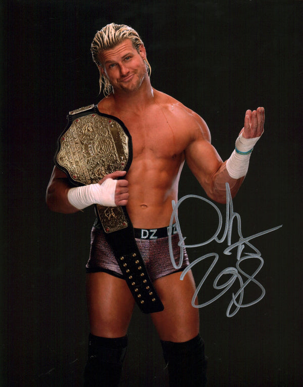 Dolph Ziggler WWE Wrestling 11x14 Signed Photo Poster JSA Certified Autograph