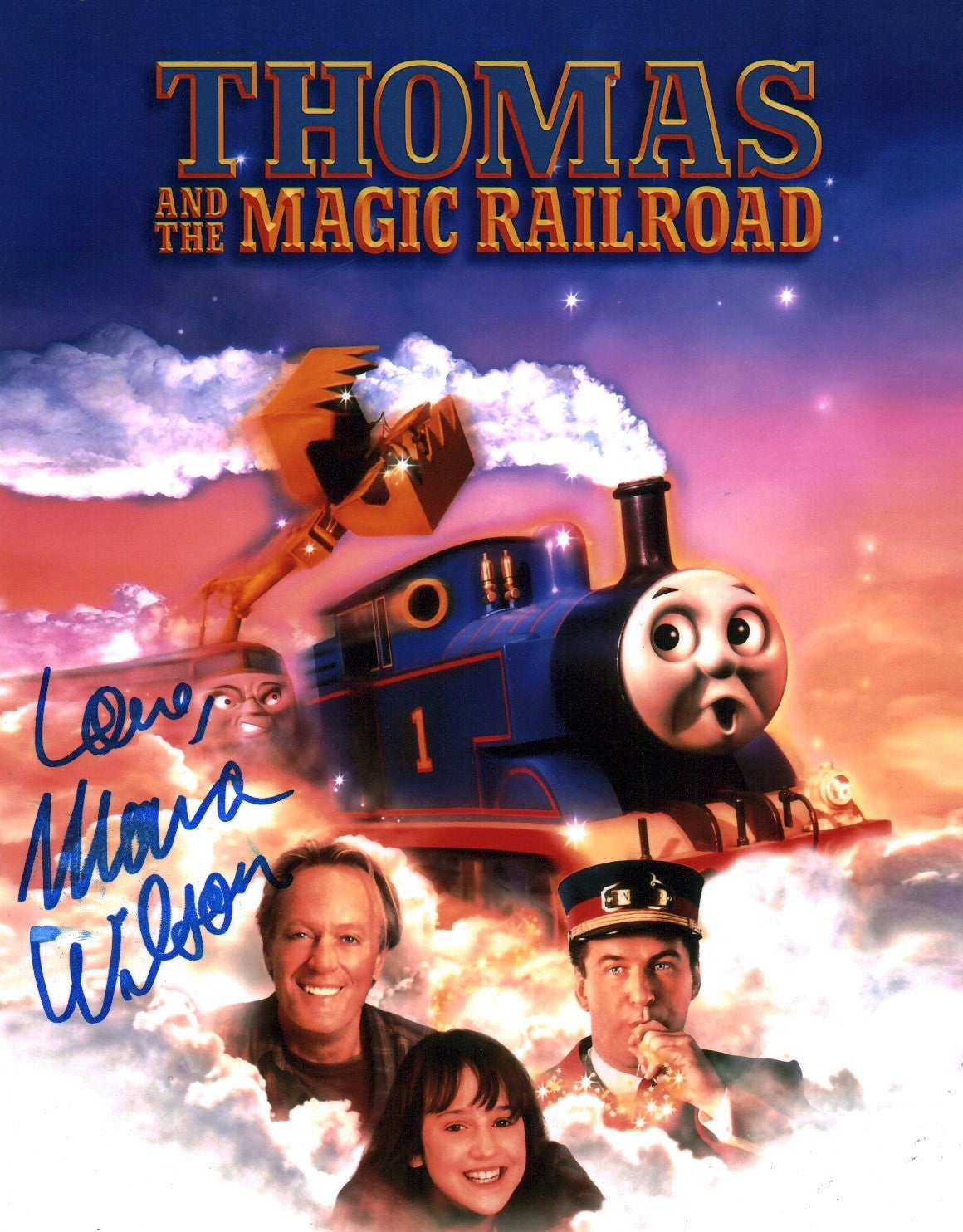 Mara Wilson Thomas and The Magic Railroad 8x10 Signed Photo JSA Certified Autograph GalaxyCon