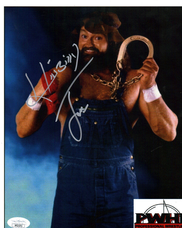 Hillbilly Jim WWE Wrestling 8x10 Signed Photo JSA Certified Autograph