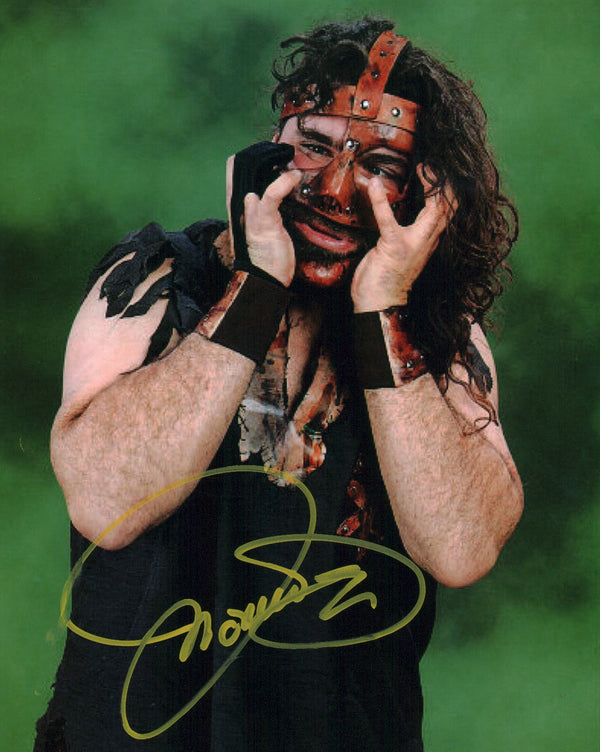 Mick Foley WWE Wrestling 8x10 Signed Photo Poster JSA Certified Autograph GalaxyCon