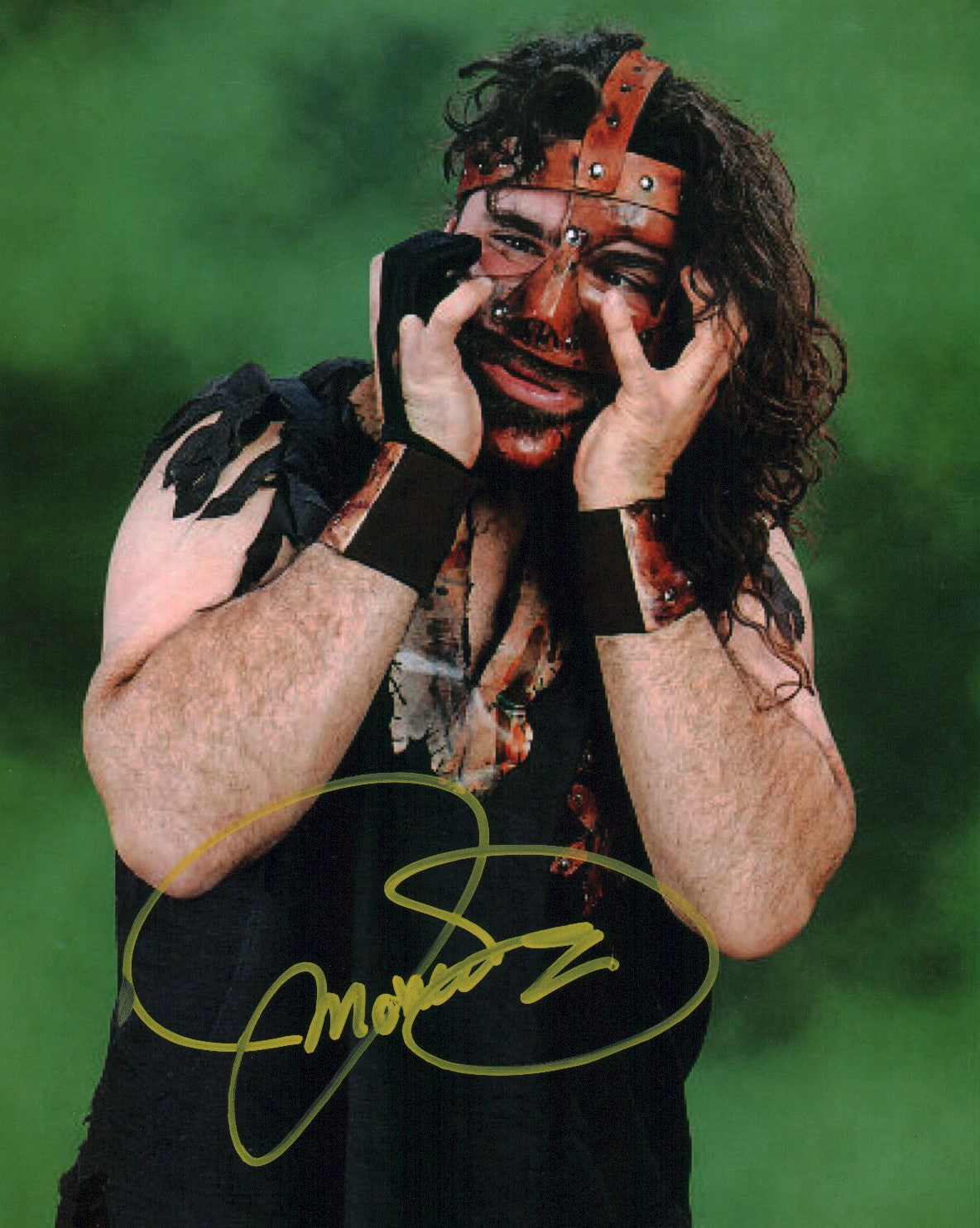 Mick Foley WWE Wrestling 8x10 Signed Photo Poster JSA Certified Autograph