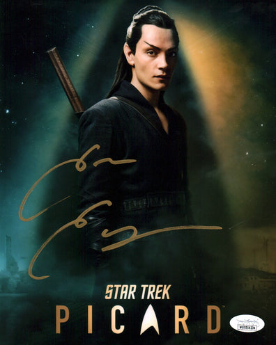 Evan Evagora Star Trek: Picard Signed Photo 8x10 Signed Photo JSA Certified Autograph GalaxyCon
