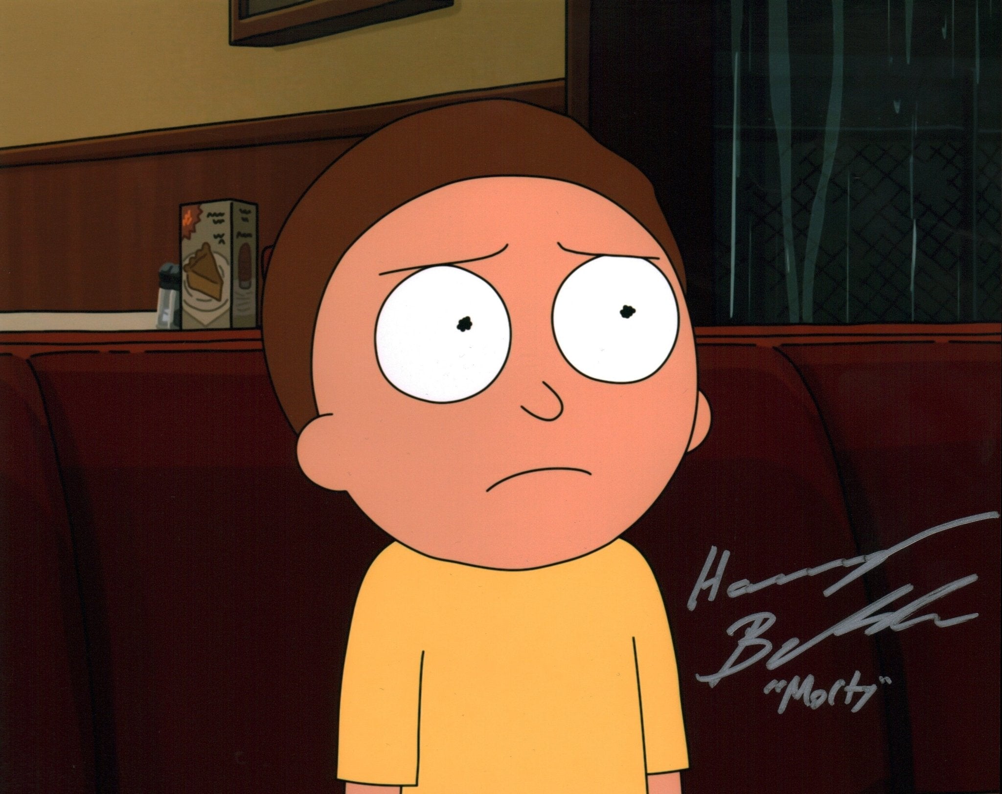 Harry Beldon Harry Belden Rick and Morty 8x10 Photo Signed JSA Certified Autograph