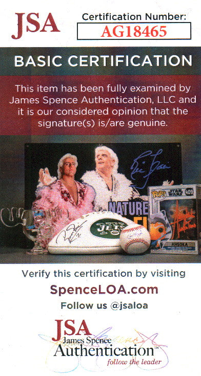 Christopher Lambert Highlander 11x17 Signed Photo Poster JSA COA Certified Autograph