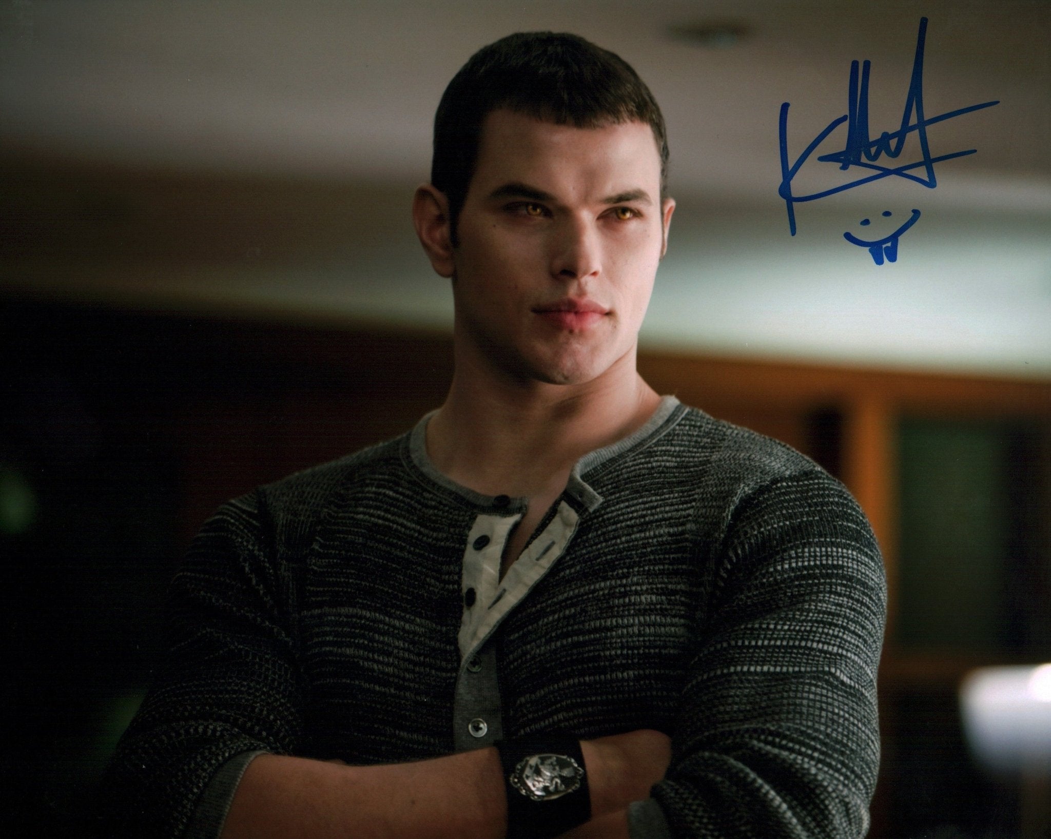 Kellan Lutz Twilight: Saga  8x10 Photo Signed JSA Certified Autograph