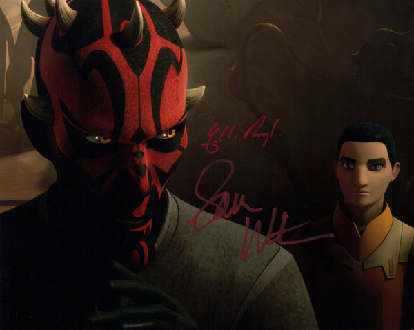 Star Wars 8x10 Photo Witwer, Prinze Jr Signed JSA Certified Autograph