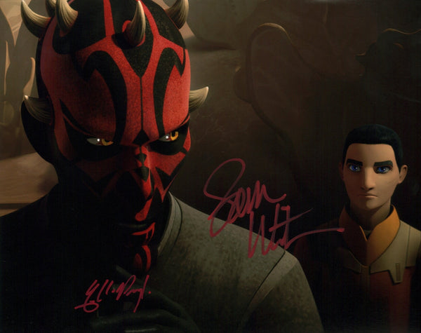 Star Wars 8x10 Photo Witwer, Prinze Jr Signed JSA Certified Autograph