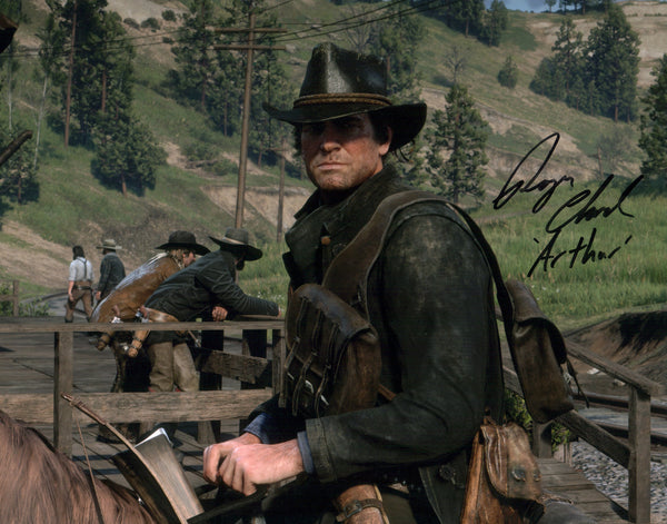 Roger Clark Red Dead Redemption 2 11x14 Signed Photo JSA Certified Autograph