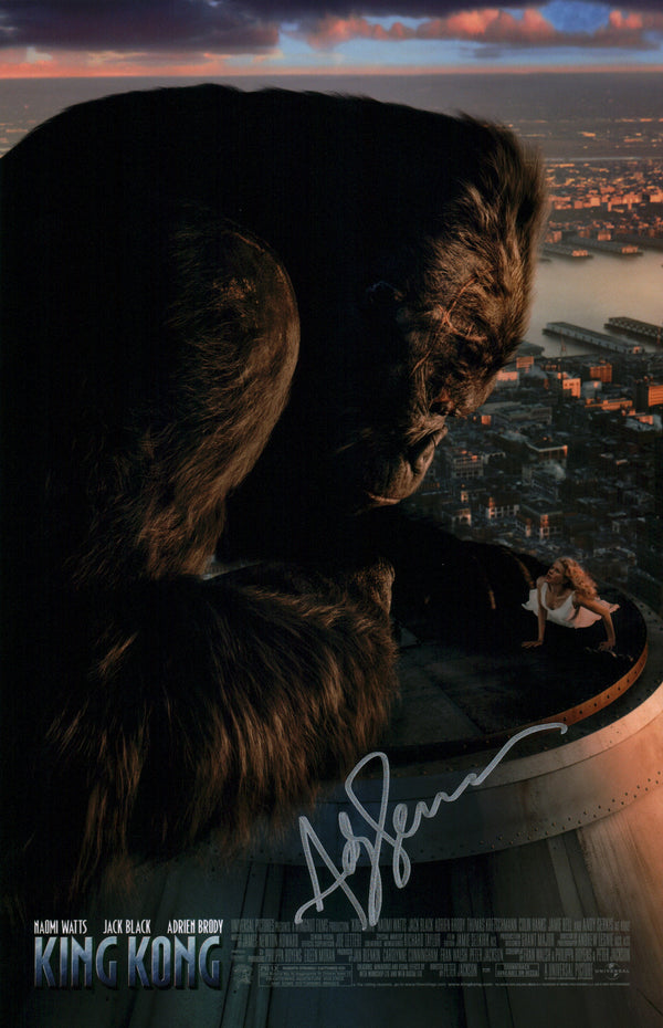 Andy Serkis King Kong 11x17 Signed Mini Poster JSA Certified Autograph GalaxyCon