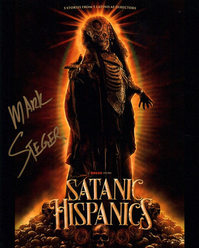 Mark Steger Satanic Hispanics 8x10 Signed Photo JSA Certified Autograph