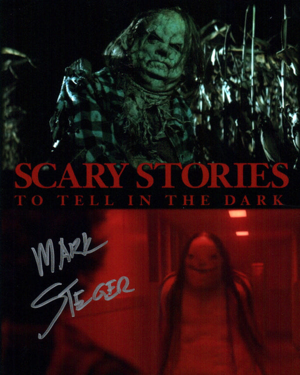 Mark Steger Scary Stories to Tell in the Dark 8x10 Signed Photo JSA Certified Autograph