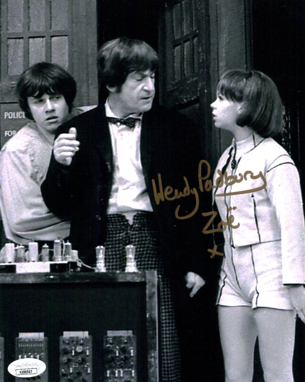Wendy Padbury Doctor Who 8x10 Photo Signed JSA Certified Autograph