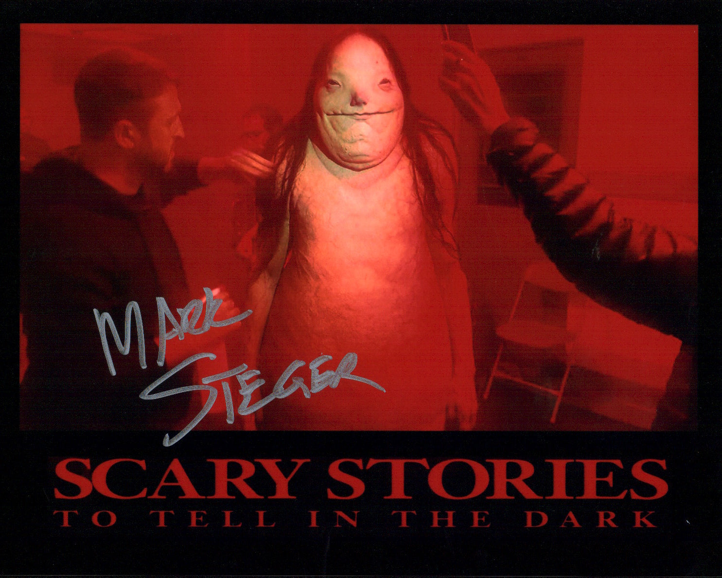 Mark Steger Scary Stories to Tell in the Dark 8x10 Signed Photo JSA Certified Autograph