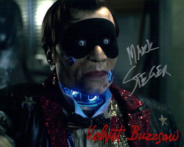 Mark Steger Velvet Buzzsaw 8x10 Signed Photo JSA Certified Autograph