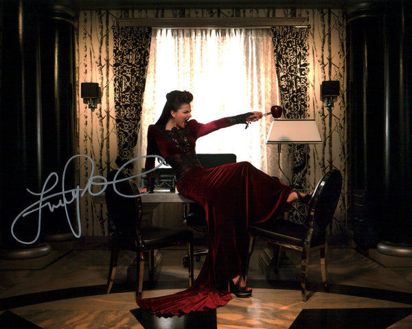 Lana Parrilla Once Upon A Time 8x10 Signed Photo JSA Certified Autograph