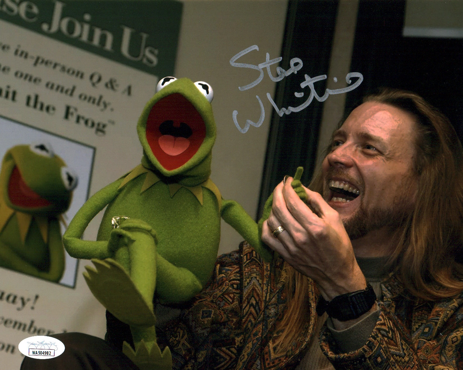 Steve Whitmire The Muppet Show 8x10 Signed Photo JSA Certified Autograph GalaxyCon