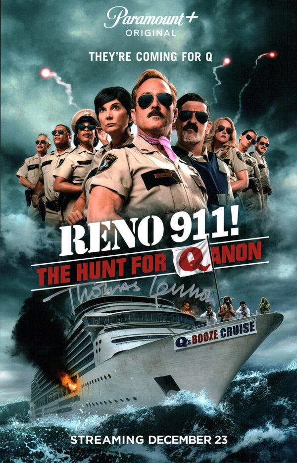 Thomas Lennon RENO 911! 11x17 Photo Poster Signed JSA Certified Autograph