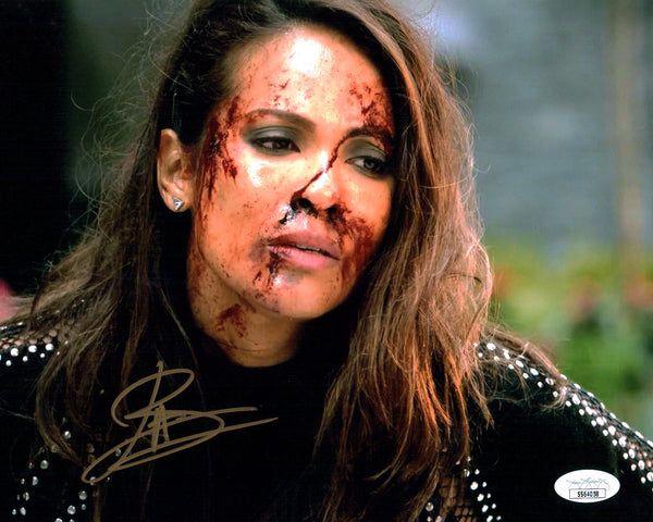 Lesley-Ann Brandt Lucifer 8x10 Photo Signed JSA Certified Autograph