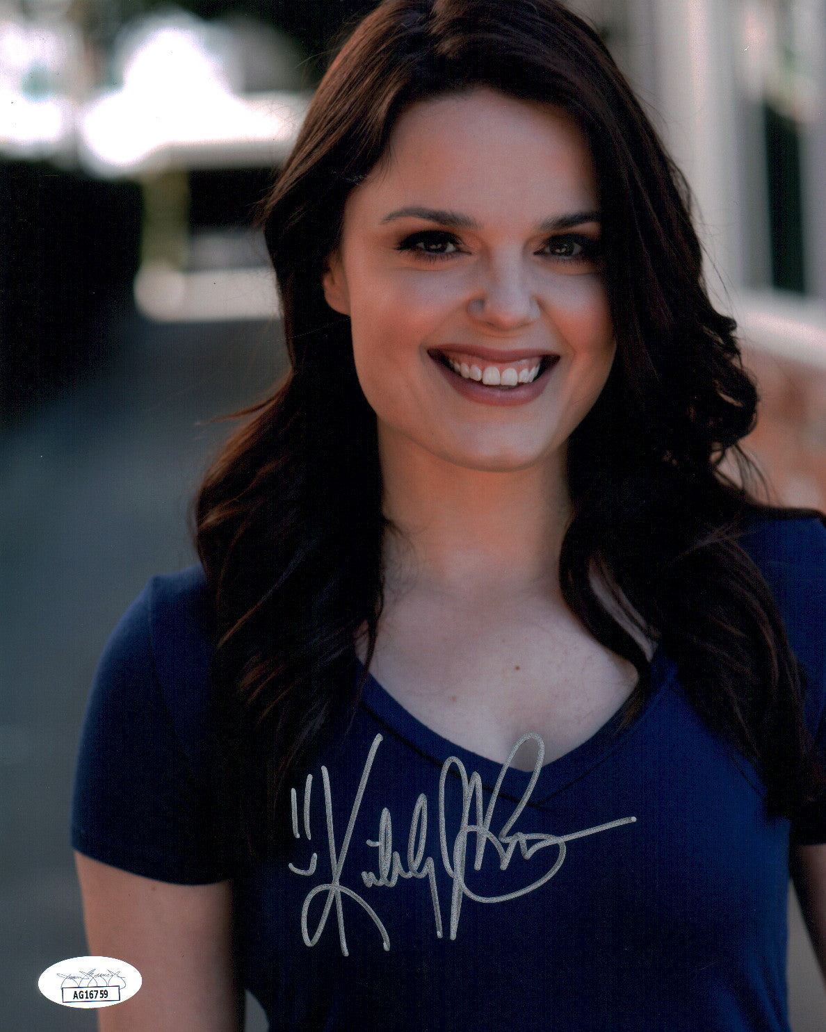 Kimberly J Brown 8x10 Signed Photo JSA Certified Autograph