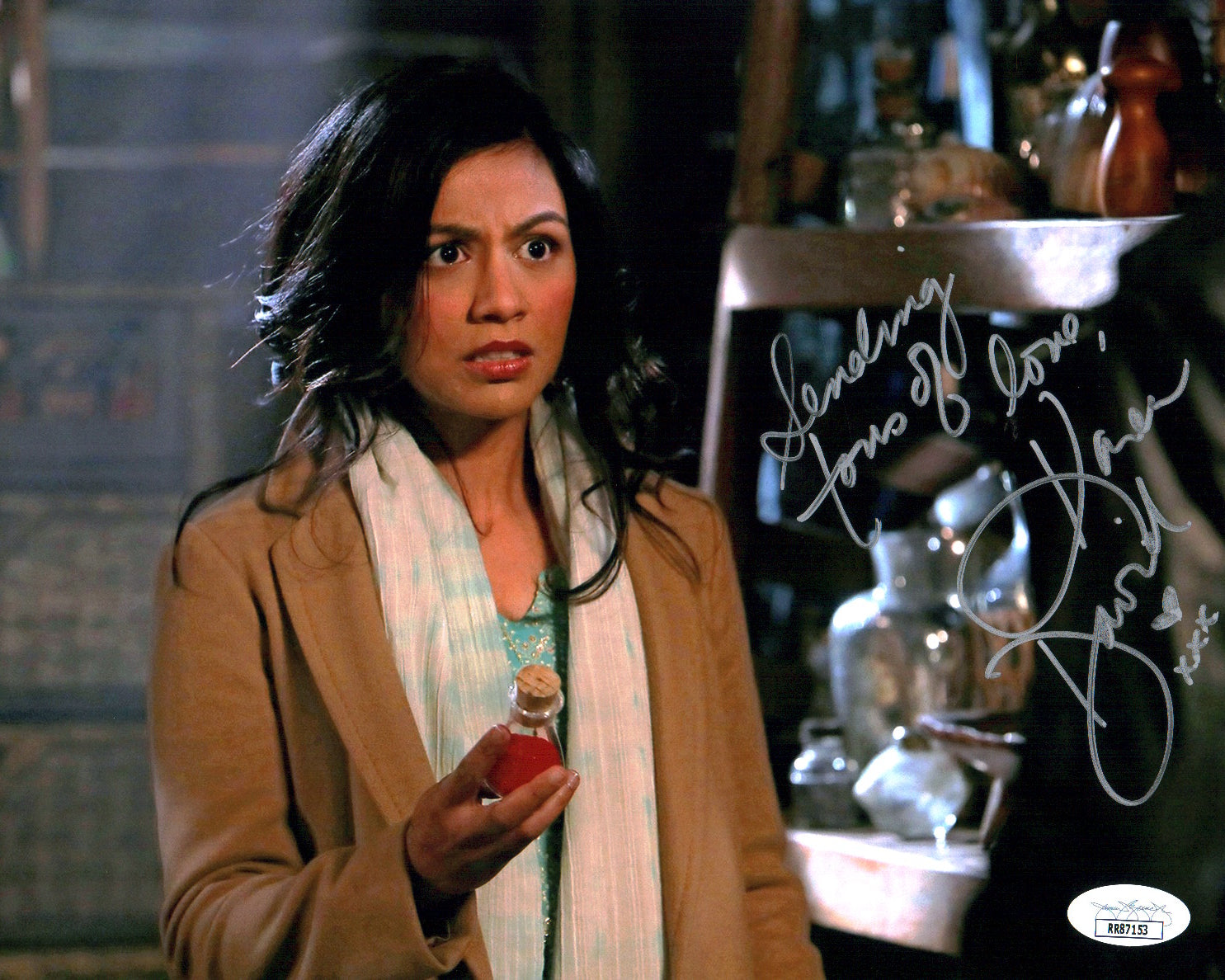 Karen David Once Upon A Time 8x10 Photo Signed JSA Certified Autograph