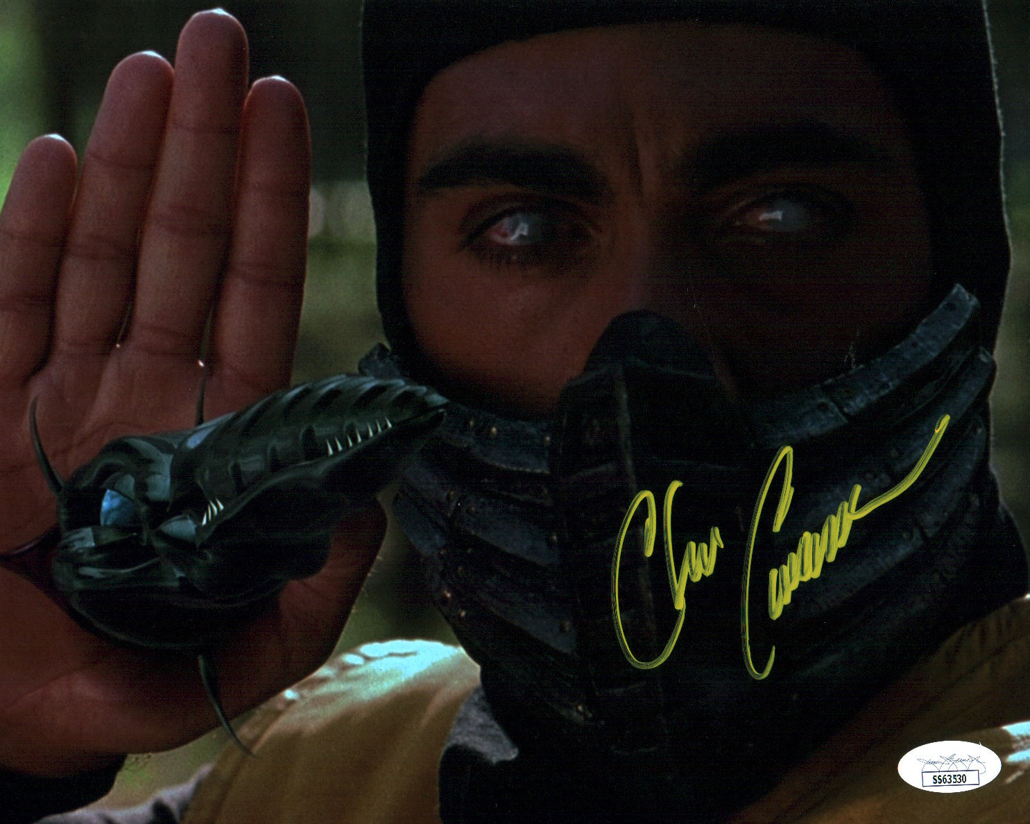 Chris Casamassa Mortal Kombat 8x10 Signed Photo Certified Autograph