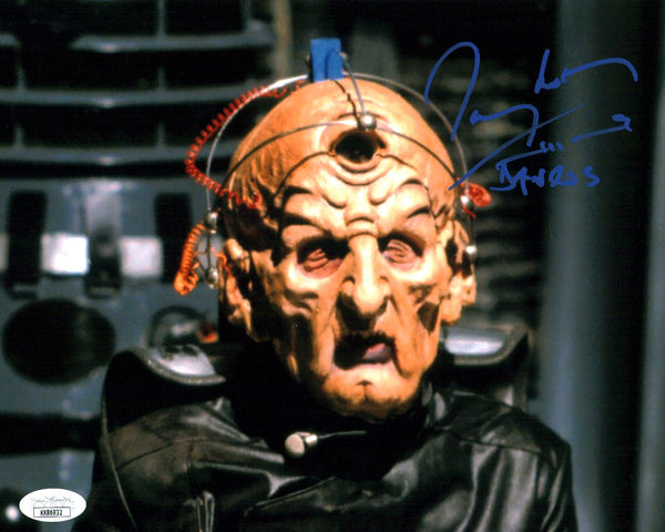 Terry Molloy Doctor Who 8x10 Photo Signed JSA Certified Autograph