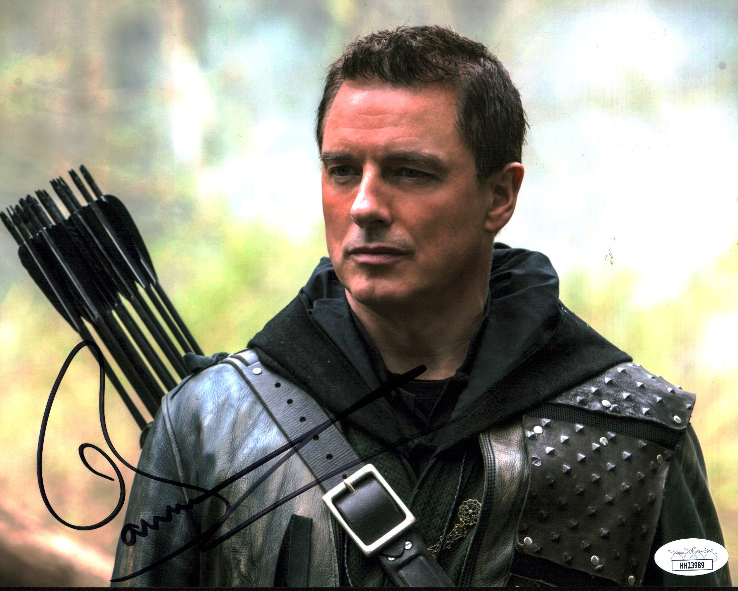 John Barrowman Arrow 8x10 Signed Photo JSA Certified Autograph