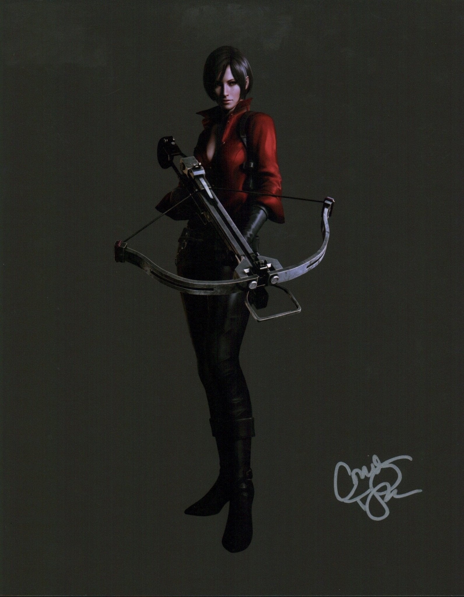 Courtenay Taylor Resident Evil 11x14 Signed Photo JSA Certified Autograph