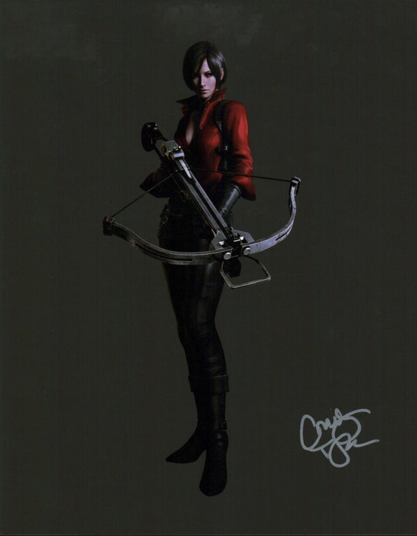 Courtenay Taylor Resident Evil 11x14 Signed Photo JSA Certified Autograph