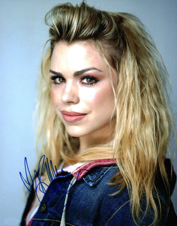 Billie Piper Doctor Who 11x14 Signed Photo Poster JSA Certified Autograph