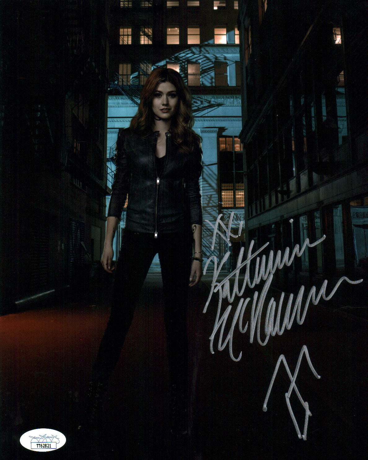 Katherine McNamara Shadowhunters 8x10 Signed Photo JSA Certified Autograph