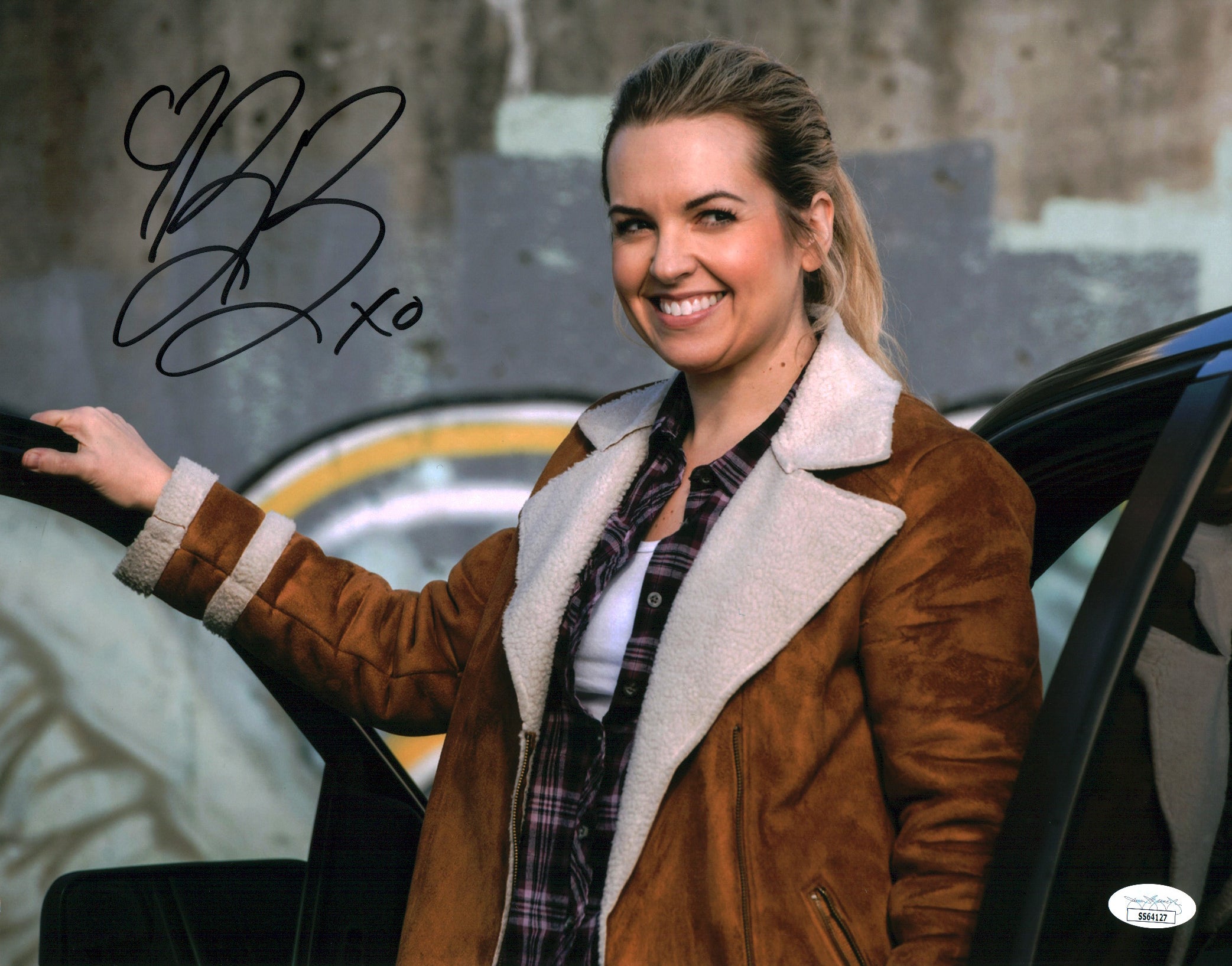 Briana Buckmaster Supernatural 11x14 Signed Photo Poster JSA Certified Autograph