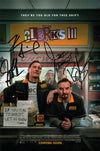 Clerks 8x12 Signed Photo Cast x4 Anderson, O'Halloran, Mewes, Smith JSA Certified Autograph