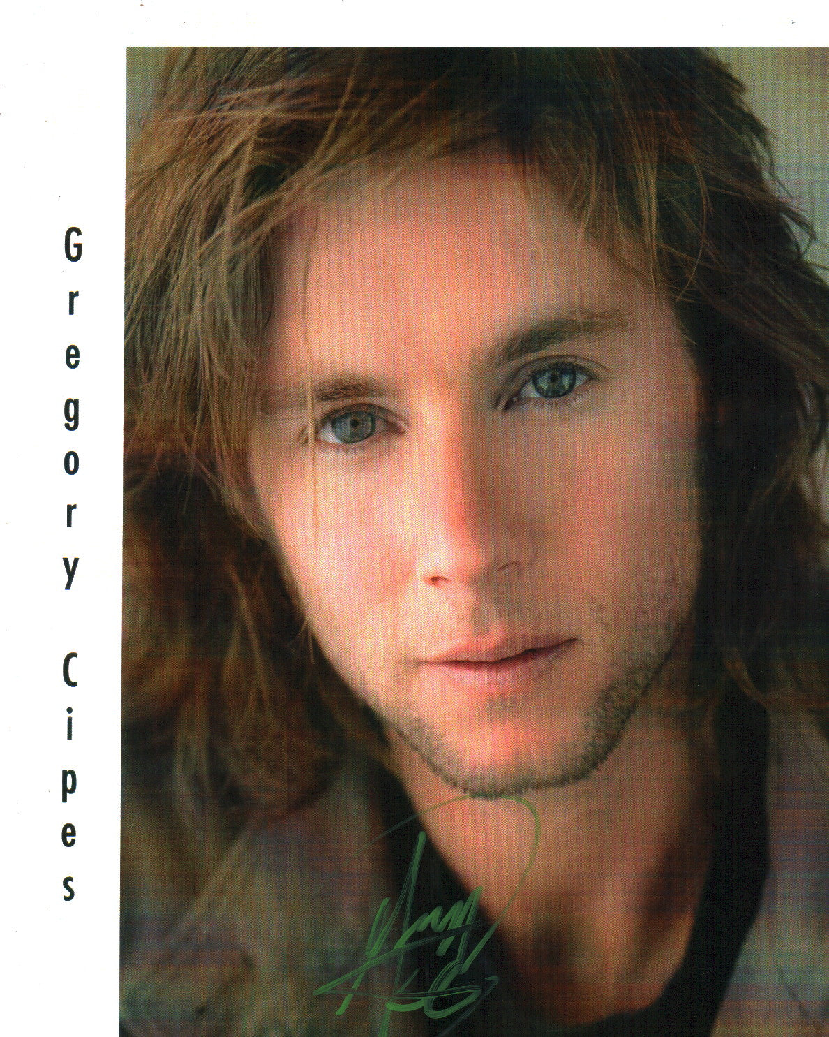 Greg Cipes 8x10 Signed Photo JSA Certified Autograph