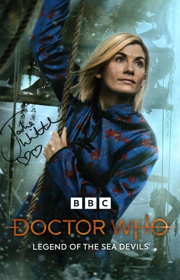 Jodie Whittaker Doctor Who 11x17 Signed Photo Poster JSA Certified Autograph