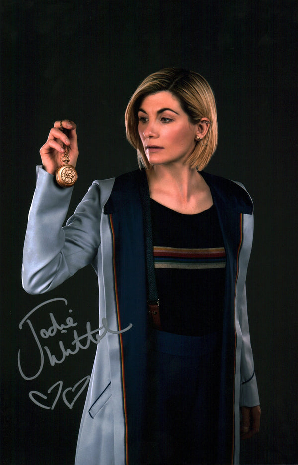 Jodie Whittaker Doctor Who 11x17 Signed Photo Poster JSA Certified Autograph