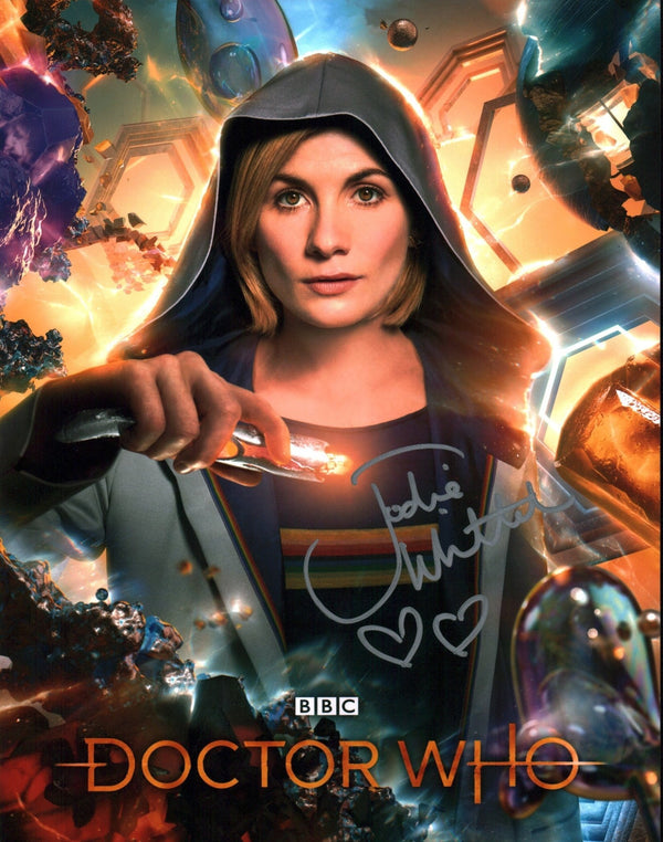 Jodie Whittaker Doctor Who 11x14 Signed Photo Poster JSA Certified Autograph
