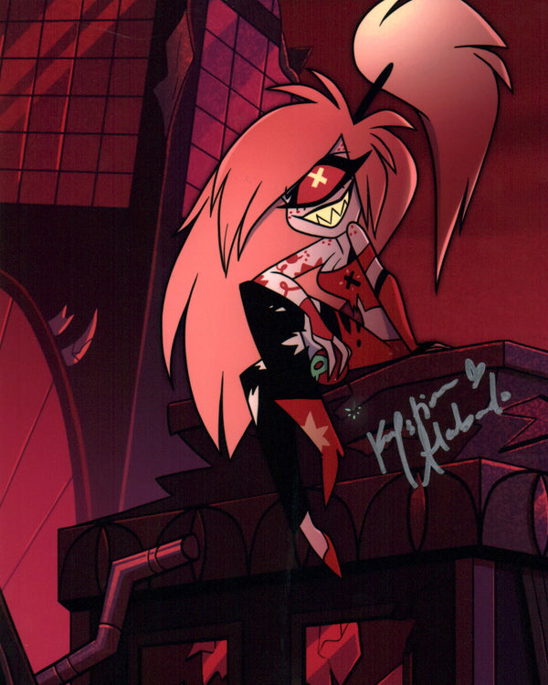 Krystina Alabado Hazbin Hotel 8x10 Signed Photo JSA Certified Autograph