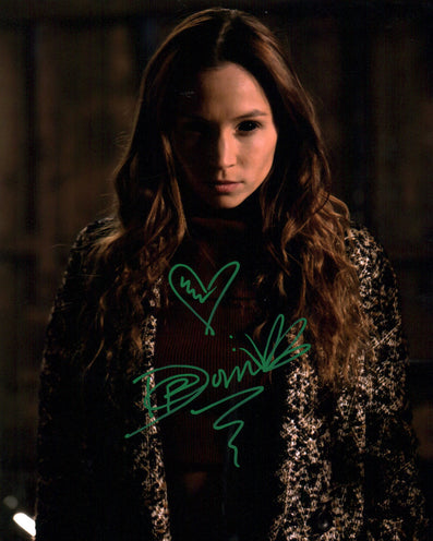 Dom PC Wynonna Earp 8x10 Signed Photo Certified JSA Autographed