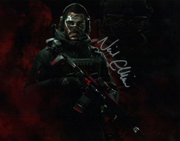 Neil Ellice Call of Duty: Modern Warfare III 11x14 Signed Photo JSA Certified Autograph