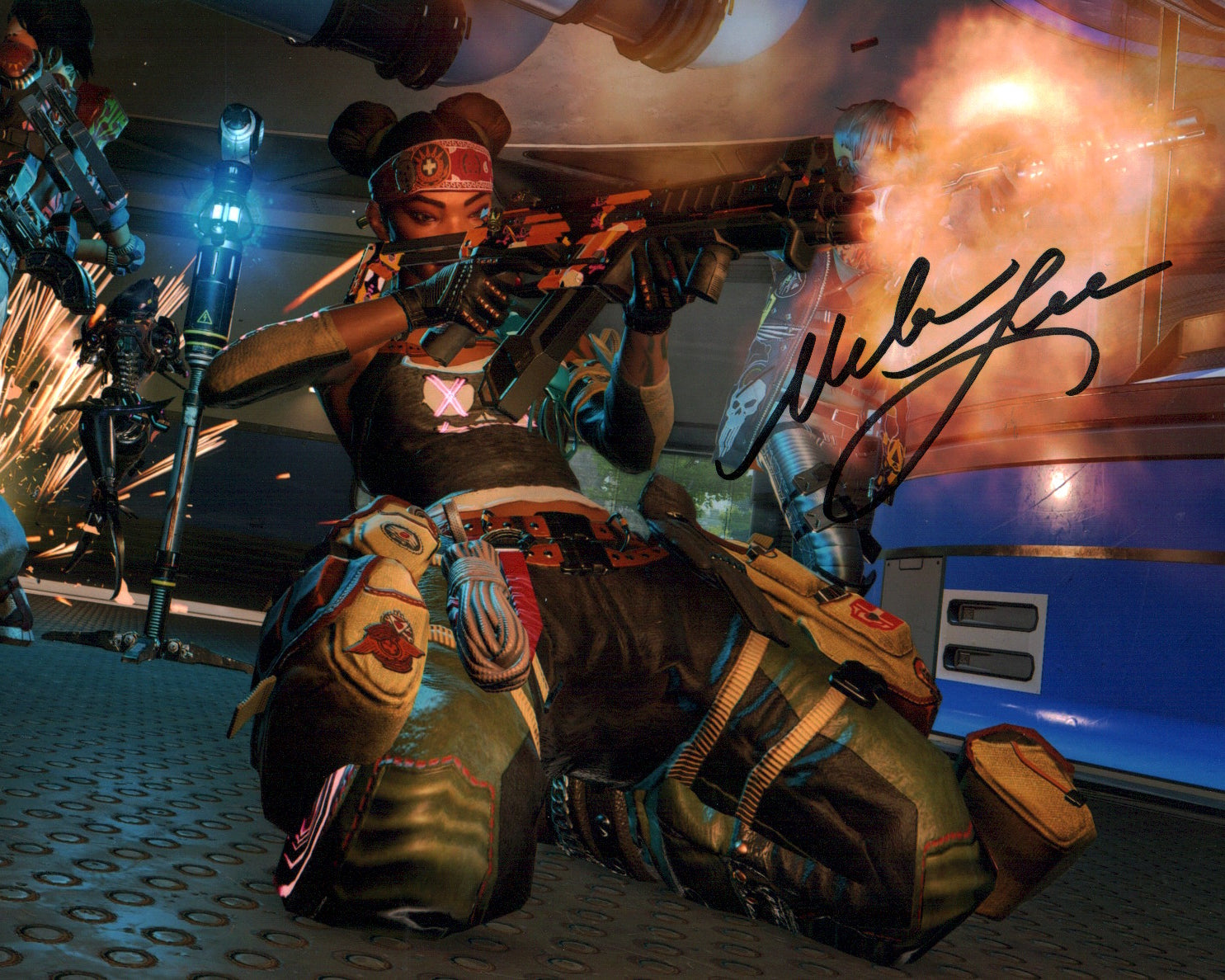 Mela Lee Apex Legends 8x10 Photo Signed Autograph JSA Certified Autograph